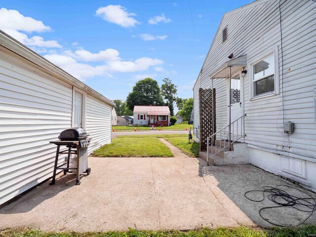 254 Forrest Ave, Wabash, IN 46992 - view of patio featuring grilling area