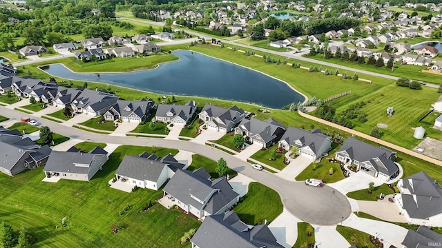 13769 Montoro Ct, Fort Wayne, IN 46845 - aerial view of property's location with a nearby body of water and nearby suburban area