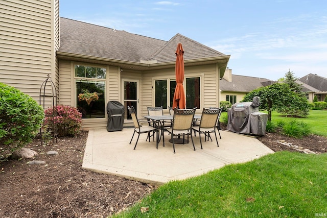 15829 Winterberry Ct, Huntertown, IN 46748 - view of patio / terrace featuring grilling area