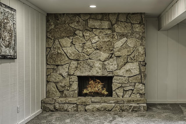 1212 Summit Ave, Bluffton, IN 46714 - detailed view of a fireplace
