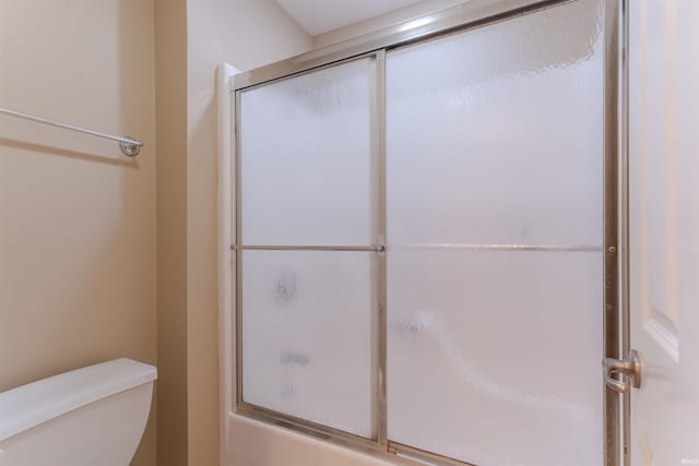 9081 Halston Cir, Newburgh, IN 47630 - full bath featuring toilet and combined bath / shower with glass door