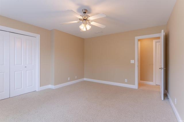 9081 Halston Cir, Newburgh, IN 47630 - unfurnished bedroom featuring light colored carpet, baseboards, and a closet