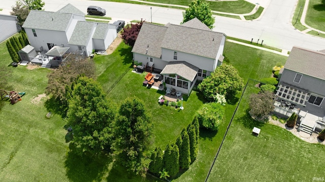 18165 Farmington Hills Dr, South Bend, IN 46637 - drone / aerial view