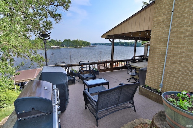 5547 N W Shafer Dr, Monticello, IN 47960 - dock area with a water view