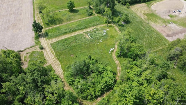 1020 E State St, Albany, IN 47320 - aerial view of property's location with rural landscape