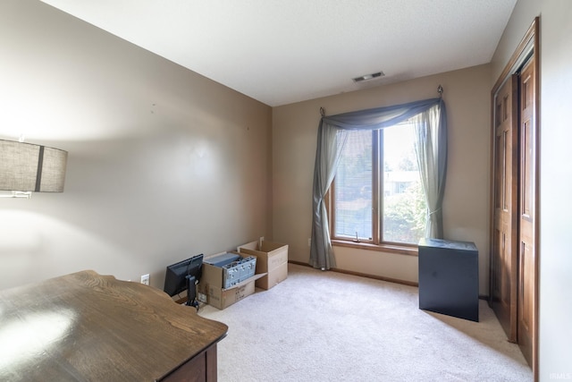 8816 Beacon Woods Pl, Fort Wayne, IN 46804 - office featuring light carpet and baseboards