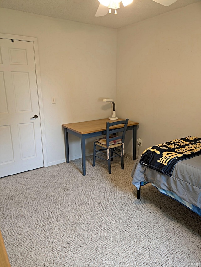 5 E Viola Ave, Washington, IN 47501 - carpeted bedroom featuring baseboards and a ceiling fan