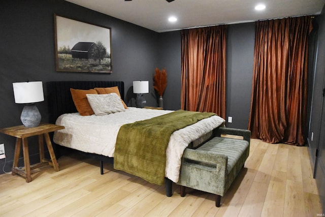 545 Bennett Rd, Bedford, IN 47421 - bedroom with wood finished floors and recessed lighting