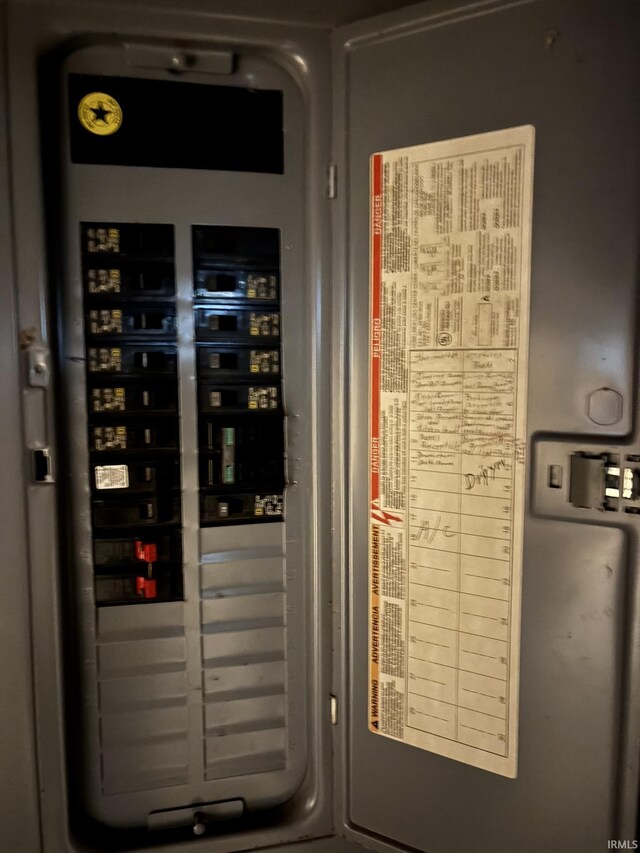 4026 S Lafayette St, Fort Wayne, IN 46806 - utility room featuring electric panel
