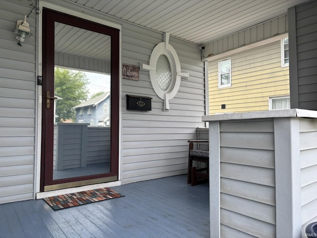 4026 S Lafayette St, Fort Wayne, IN 46806 - property entrance with covered porch