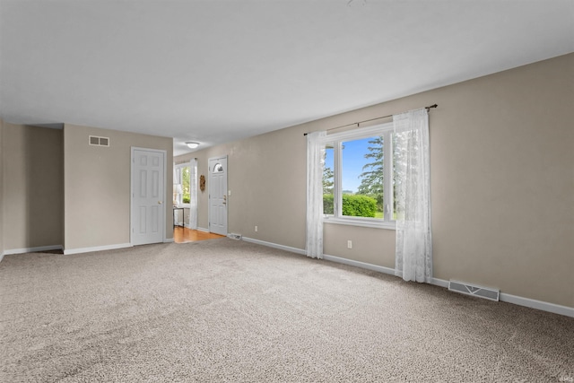 9391 E 100 N, Greentown, IN 46936 - carpeted spare room featuring baseboards