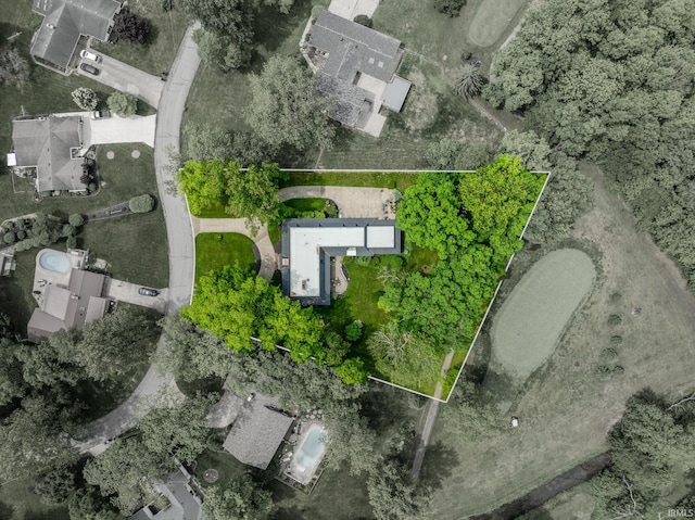 8804 W Tulip Tree Dr, Muncie, IN 47304 - view of property location featuring property parcel outlined