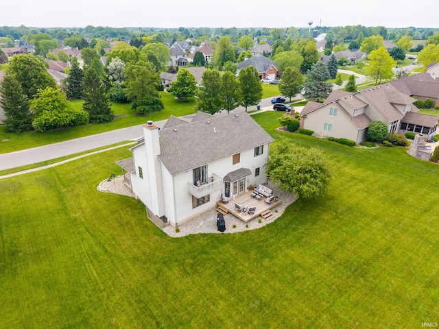 15329 Laurel Ridge Pl, Leo, IN 46765 - aerial perspective of suburban area