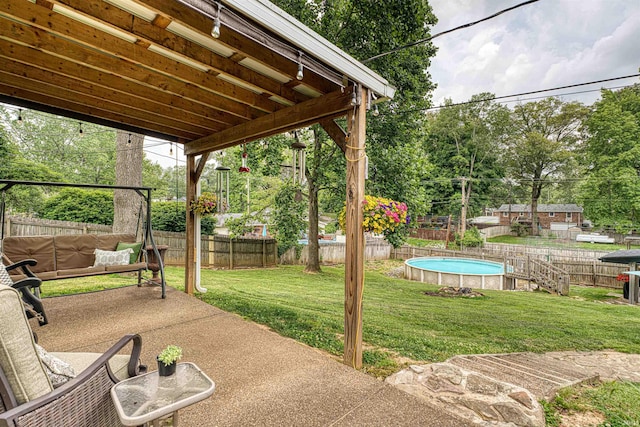 713 Carole Pl, Newburgh, IN 47630 - view of yard with a patio
