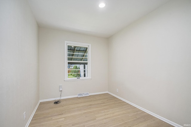 519 W 12th St, Mishawaka, IN 46544 - spare room featuring light wood finished floors and baseboards
