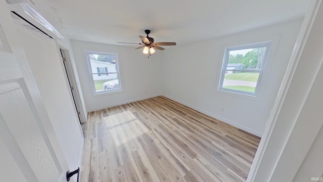 30050 Wren St, Elkhart, IN 46517 - unfurnished bedroom with light wood-style flooring, baseboards, and ceiling fan