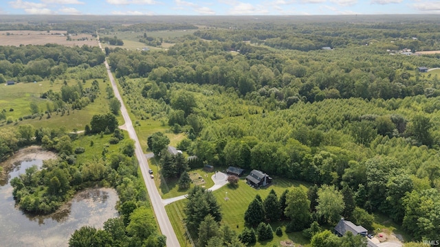 1764 County Road 66th Rd, Auburn, IN 46706 - aerial view of a heavily wooded area