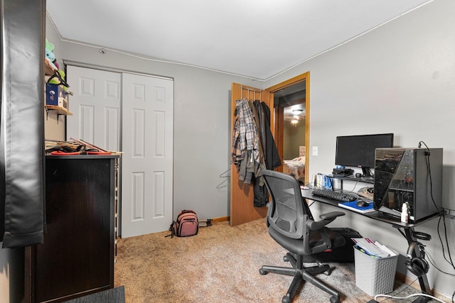 332 W Tyland Blvd, New Haven, IN 46774 - view of carpeted home office