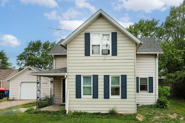 17111 Antwerp Rd, Harlan, IN 46743 - view of front of house with roof with shingles, driveway, and a garage
