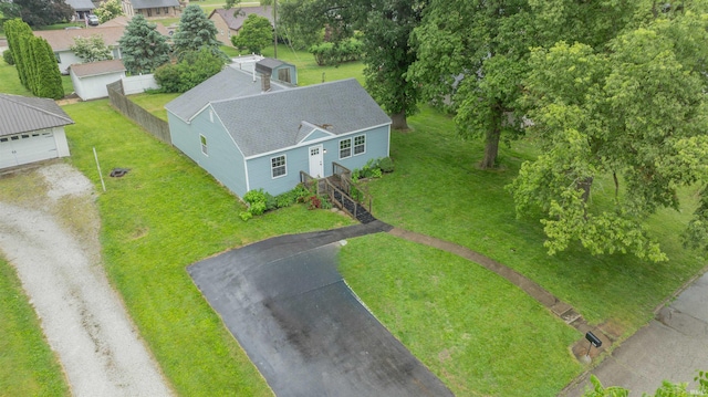 1109 E 6th St, Fowler, IN 47944 - aerial view of property and surrounding area