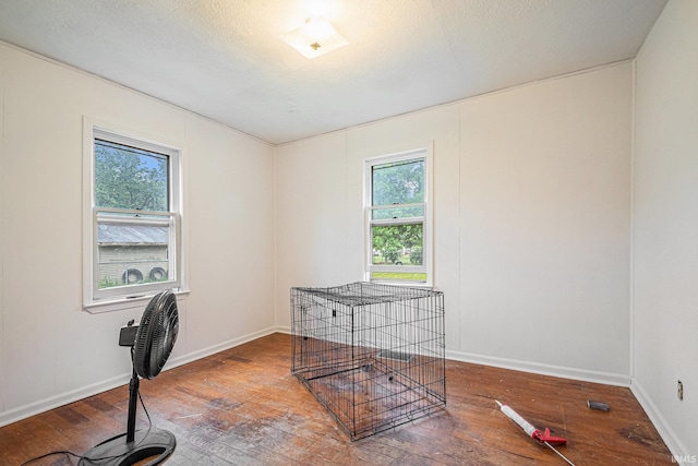 56687 Lake St, Osceola, IN 46561 - home office featuring wood-type flooring and baseboards