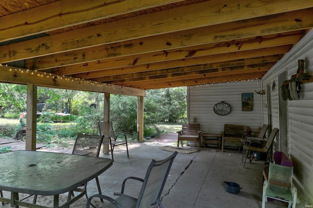 9469 W Sinclair Rd, Birdseye, IN 47513 - view of patio / terrace