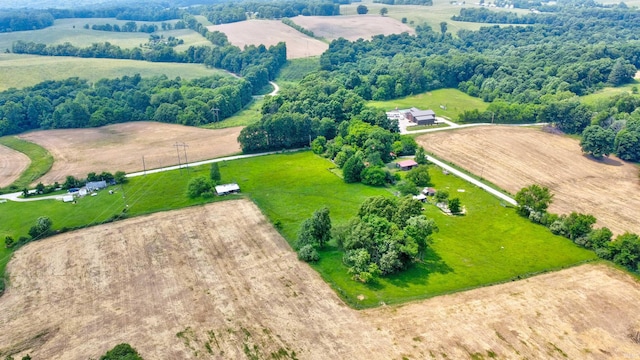 9469 W Sinclair Rd, Birdseye, IN 47513 - aerial view of sparsely populated area