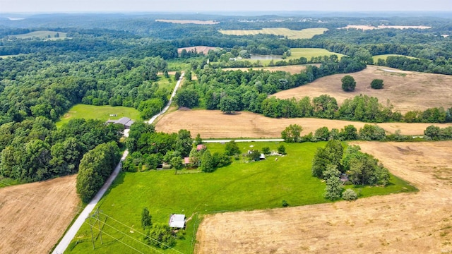 9469 W Sinclair Rd, Birdseye, IN 47513 - aerial view of sparsely populated area