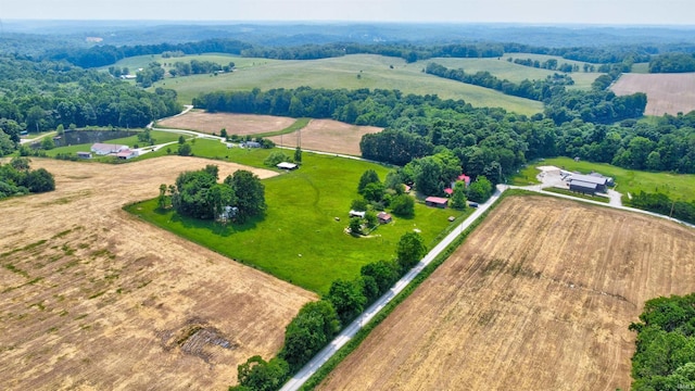 9469 W Sinclair Rd, Birdseye, IN 47513 - aerial view of sparsely populated area
