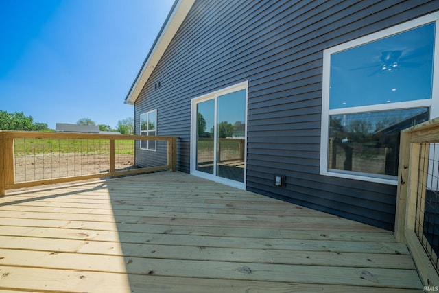 848 W S St, Upland, IN 46989 - view of wooden terrace