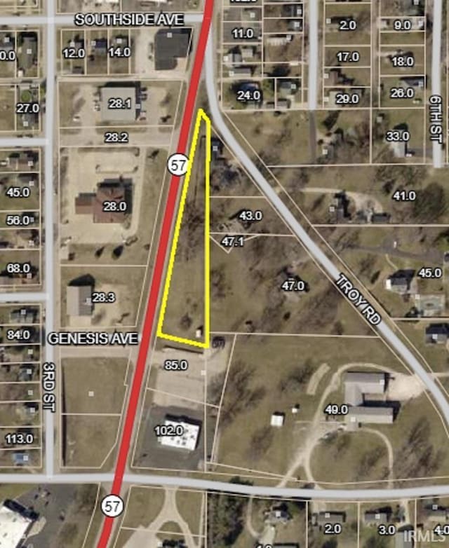 0.86/-ACRES 57th Hwy S, Washington, IN 47501