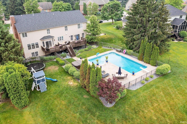 14609 Carrigan Ct, Granger, IN 46530 - view of subject property featuring a pool