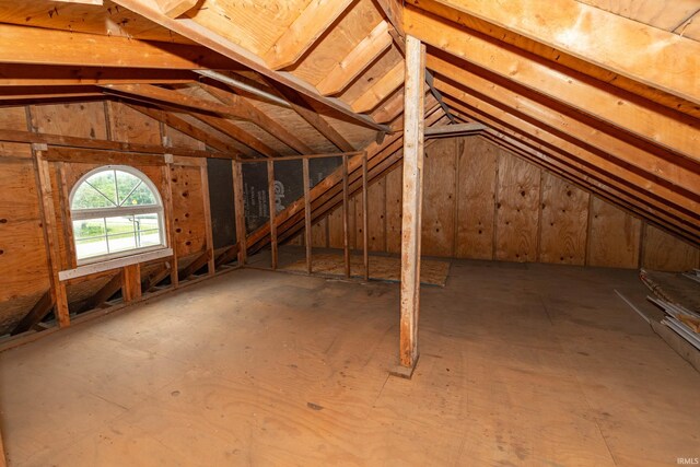 400 E Center St, North Liberty, IN 46554 - view of attic