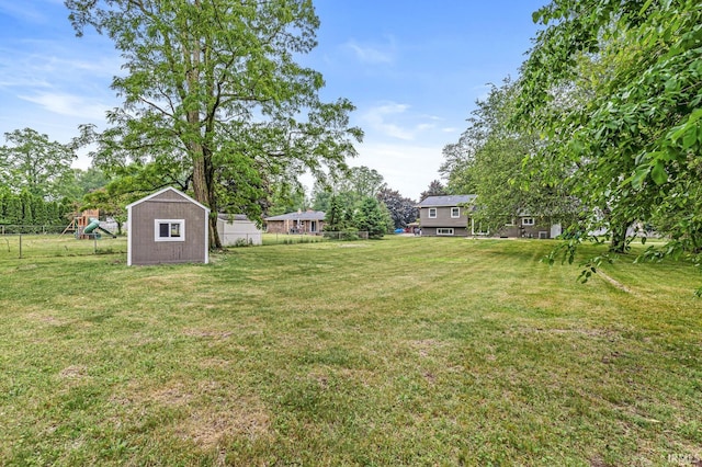 57372 Arabian Dr, Goshen, IN 46528 - view of yard featuring a playground