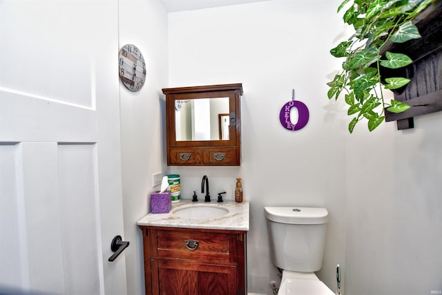 8020 N W Shafer Dr, Monticello, IN 47960 - bathroom with vanity and toilet
