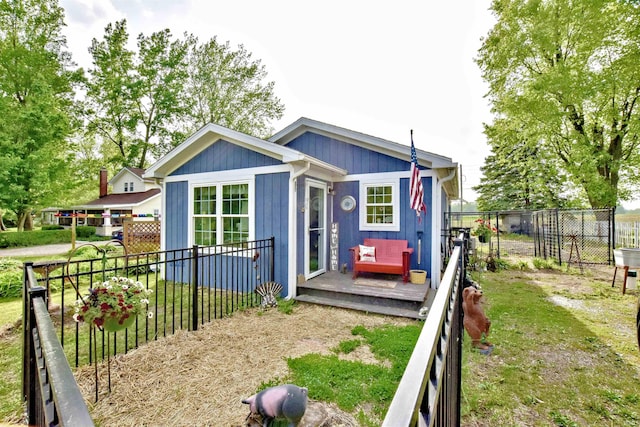 8020 N W Shafer Dr, Monticello, IN 47960 - bungalow-style home featuring a deck