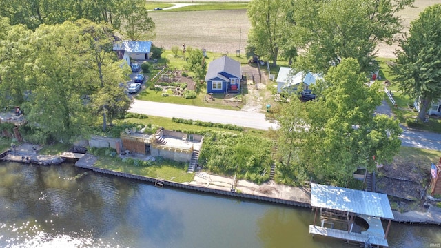 8020 N W Shafer Dr, Monticello, IN 47960 - aerial view of a nearby body of water