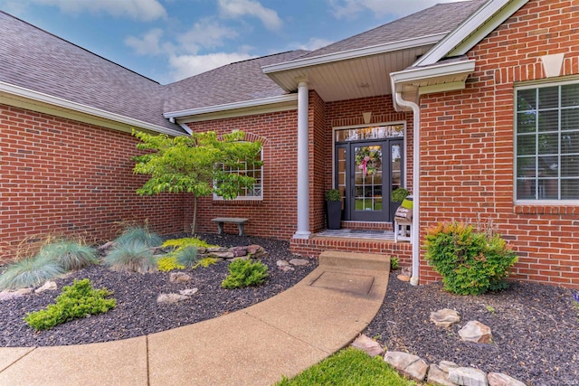 2534 Wheaton Dr, Evansville, IN 47725 - entrance to property with brick siding and a shingled roof