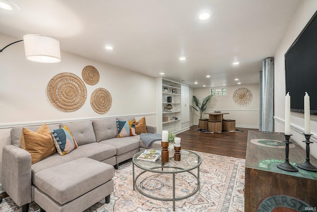531 W Angela Blvd, South Bend, IN 46617 - living area with recessed lighting and wood finished floors