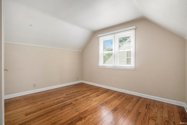 531 W Angela Blvd, South Bend, IN 46617 - bonus room with wood-type flooring, vaulted ceiling, and baseboards