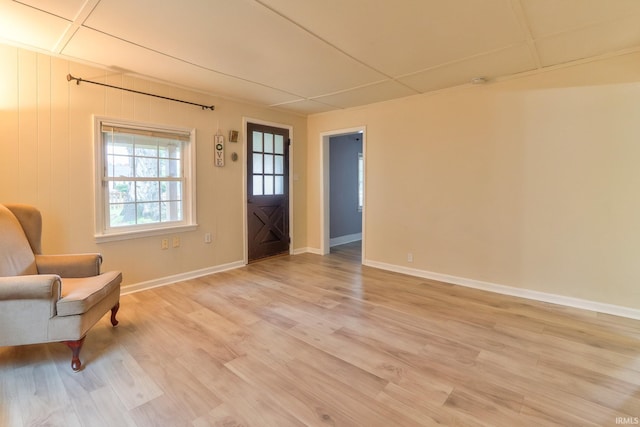 14 S Villa Dr, Evansville, IN 47714 - living area with light wood-style flooring and baseboards