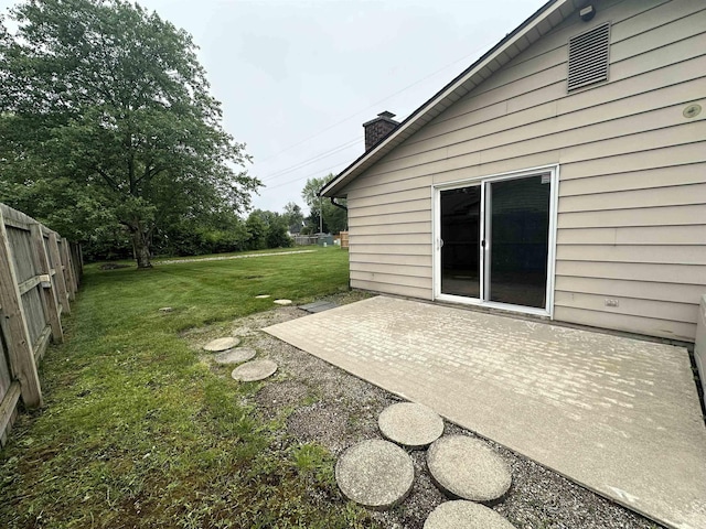 4218 Turf Ln, Fort Wayne, IN 46804 - view of yard with a patio area