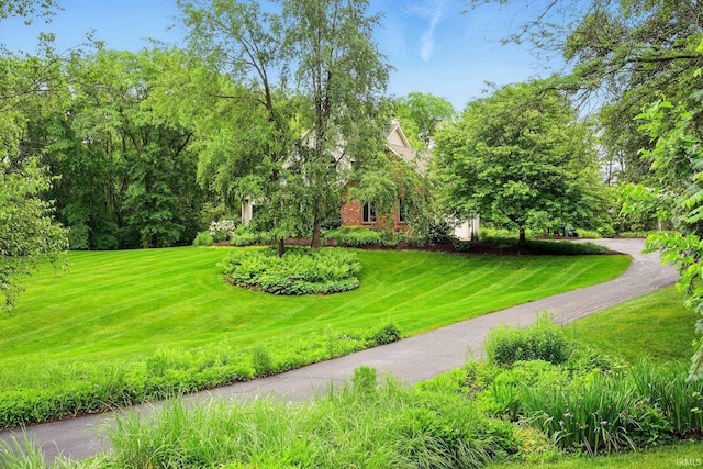5905 Anjolea Way, Lafayette, IN 47905 - view of home's community featuring a lawn