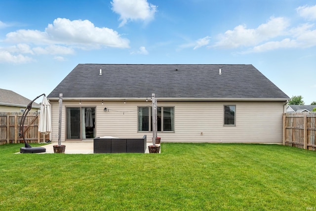 1328 Monte Carlo Dr, Huntertown, IN 46748 - rear view of property with a patio area