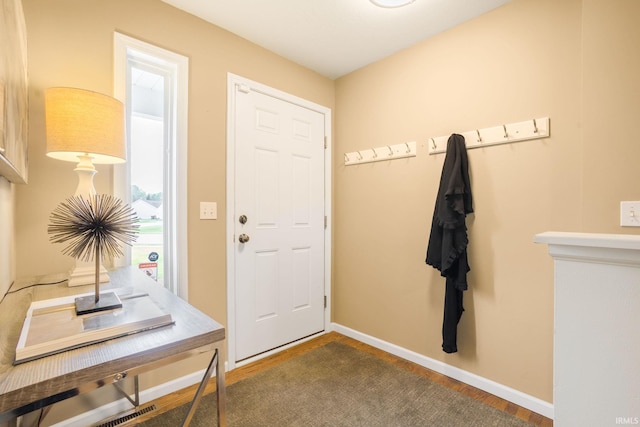 515 Cloudmont Dr, Osceola, IN 46561 - entryway with wood finished floors and baseboards