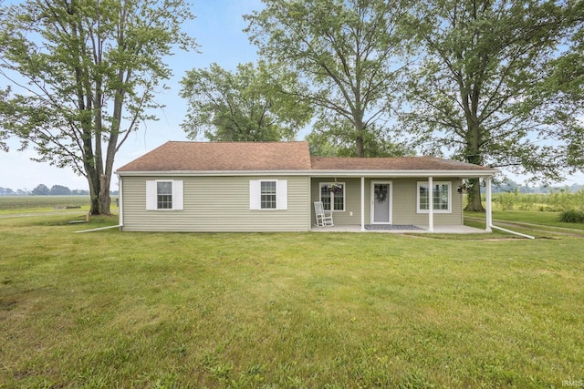 53722 Bittersweet Rd, Mishawaka, IN 46545 - view of front of house featuring a front lawn