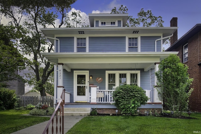 4321 Arlington Ave, Fort Wayne, IN 46807 - traditional style home featuring covered porch