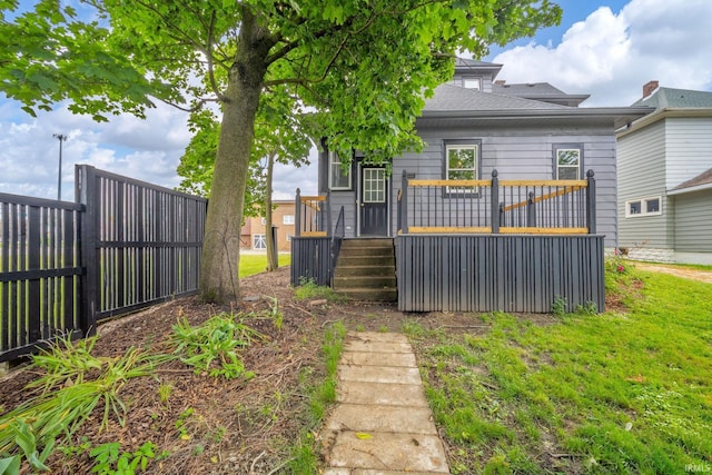 201 S 11th St, New Castle, IN 47362 - view of back of house