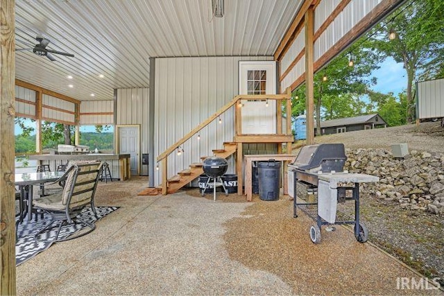 0 Creekview Ln, Cannelton, IN 47520 - view of patio with grilling area