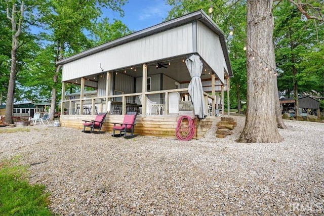 0 Creekview Ln, Cannelton, IN 47520 - view of front facade featuring ceiling fan